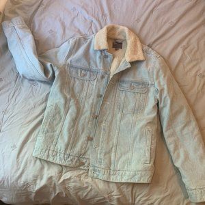 ASOS Sherpa Lined Denim Jacket